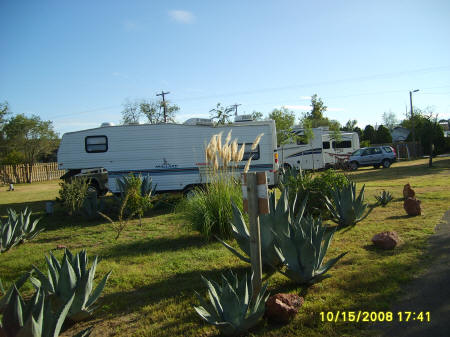 RVs and Blue Agave